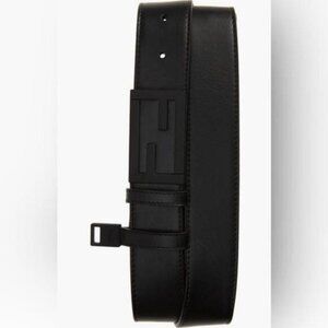 💯 - New Authentic Fendi Baguette FF Logo Buckle Leather Belt